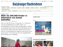 Bild zum Artikel: Mehr als 400.000 Kinder in Österreich von Armut betroffen