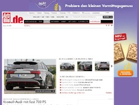Bild zum Artikel: Audi RS 6 Avant: Tuning von Schmidt Revolution Krawall-Audi mit fast 700 PS