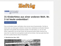 Bild zum Artikel: 31 Kinderfotos aus einer anderen Welt. Nr. 3 ist heute undenkbar!