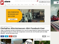 Bild zum Artikel: Ekelhaftes Altenheimessen rührt Facebook-User