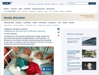 Bild zum Artikel: Kleine medizinische Sensation in Paderborn: Zwillinge im Abstand von 5 Wochen geboren