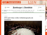 Bild zum Artikel: Hamburg: SPD und Grüne wollen Gebärdensprache als Schulfach