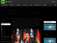 Bild zum Artikel: Israelische Diplomatin in Berlin: Aufrechterhaltung der deutschen Schuldgefühle wegen Holocaust hilft Israel