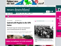Bild zum Artikel: Gabriel will Pegida in die SPD holen