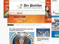 Bild zum Artikel: NSA spähte deutsche Ministeri- argh, diese verdammte Drecks-Hitze!