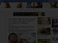 Bild zum Artikel: Was dieser Vater für seine Tochter tut, rettet ihr das Leben. Aber er muss dafür ins Gefängnis.