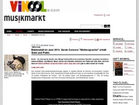 Bild zum Artikel: Edelmetall im Juni 2015: Sarah Connors 'Muttersprache' erhält Gold und Platin