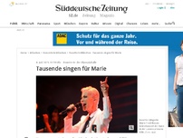 Bild zum Artikel: Roxette in der Olympiahalle: Zehntausend singen für Marie