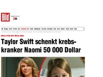 Bild zum Artikel: Taylor Swift - 50 000 Dollar für krebskranke Naomi (11)