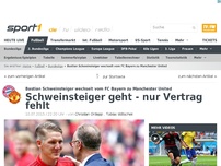 Bild zum Artikel: Schweinsteiger geht zu ManUnited