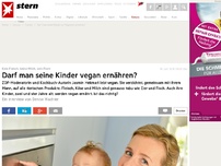 Bild zum Artikel: Darf man seine Kinder vegan ernähren?