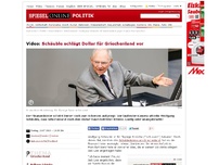 Bild zum Artikel: Video: Schäuble schlägt Dollar für Griechenland vor