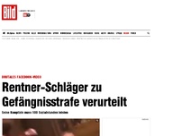 Bild zum Artikel: Brutales Facebook-Video - Rentner-Schläger zu Gefängnisstrafe verurteilt