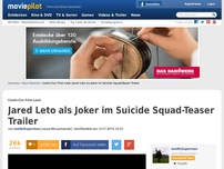 Bild zum Artikel: BREAKING: Jared Leto als Joker im Suicide Squad-Teaser Trailer!