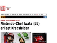 Bild zum Artikel: Nintendo-Chef tot - Im Herzen war er ein Gamer