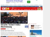 Bild zum Artikel: Strache  fordert Volks-Abstimmung