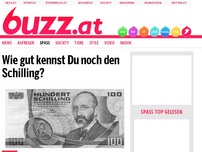 Bild zum Artikel: Wie gut kennst Du noch den Schilling?