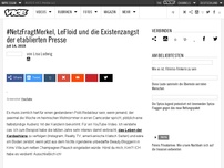 Bild zum Artikel: #NetzFragtMerkel, LeFloid und die Existenzangst der etablierten Presse