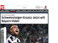 Bild zum Artikel: Italiener berichten: Vidal mit Bayern einig! Ist der Schweinsteiger-Nachfolger schon gefunden? Juventus Turins Mittelfeld-Star Arturo Vidal soll sich mit Bayern München über einen Wechsel einig sein. »