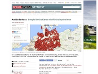 Bild zum Artikel: Ausländerhass: Google löscht Karte mit Flüchtlingsheimen