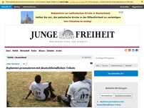 Bild zum Artikel: Asylanten provozieren mit deutschfeindlichen Trikots