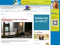 Bild zum Artikel: Flüchtlingsfamilie nächtigt vor Burghauser Polizeidienststelle