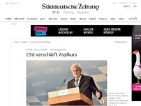Bild zum Artikel: Flüchtlingspolitik: CSU verschärft Asylkurs