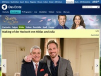 Bild zum Artikel: Making-of der Hochzeit von Niklas und Julia