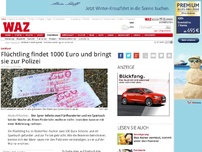 Bild zum Artikel: Flüchtling findet 1000 Euro und bringt sie zur Polizei
