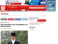 Bild zum Artikel: Christine Wels (67) - Dressurreiterin und Tierquälerin von Pferd getötet