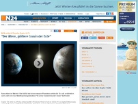 Bild zum Artikel: NASA entdeckt Planeten - 
NASA entdeckt den 'älteren, größeren Cousin der Erde'