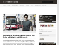 Bild zum Artikel: Gescheiterter Stunt nach Weltpremiere: Tom Cruise bricht Fahrt mit 13A-Bus ab