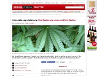 Bild zum Artikel: Cannabis-Legalisierung: Die Regierung muss endlich dealen