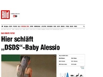 Bild zum Artikel: Das erste Foto! - Hier schläft „DSDS“-Baby Alessio