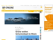 Bild zum Artikel: Düsseldorf - Grüne wollen Schwimmbad im Rhein