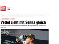 Bild zum Artikel: GP von Ungarn - Vettel gewinnt Chaos-Rennen