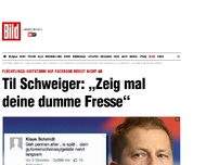 Bild zum Artikel: Schweiger bei Facebook - „Zeig mal deine dumme Fresse“