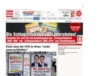 Bild zum Artikel: Platz eins für FPÖ in Wien nicht auszuschließen