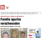 Bild zum Artikel: Seit Donnerstag vermisst - Polizei sucht nach dieser Familie