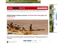 Bild zum Artikel: Militärschläge in Syrien und Irak: Die Türkei führt Krieg gegen die Feinde des IS