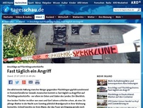Bild zum Artikel: Anschläge auf Flüchtlingsheime: Fast täglich ein Angriff