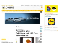 Bild zum Artikel: Bad Münstereifel - Flüchtling gibt Geldbörse mit 130 Euro bei Polizei ab
