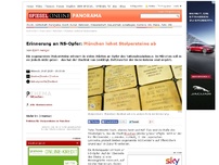 Bild zum Artikel: Erinnerung an NS-Opfer: München verbietet Stolpersteine