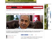 Bild zum Artikel: Türkischer Vize-Premier: 'Sie als Frau, seien Sie still'