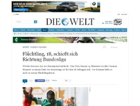 Bild zum Artikel: Ousman Manneh: Flüchtling, 18, schießt sich Richtung Bundesliga