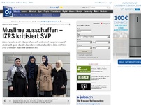 Bild zum Artikel: Kopftuch-Streit: SVP will muslimische Familie ausschaffen
