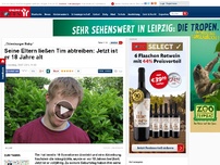 Bild zum Artikel: „Oldenburger Baby“ - Seine Eltern ließen Tim abtreiben: Jetzt ist er 18 Jahre alt