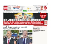 Bild zum Artikel: Asyl: Regierung droht nun mit 'Zwangsquartieren'