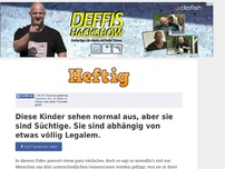 Bild zum Artikel: Diese Kinder sehen normal aus, aber sie sind Süchtige. Sie sind abhängig von etwas völlig Legalem.