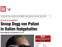 Bild zum Artikel: 400 000 Euro Cash dabei - Snoop Dogg von Polizei in Italien festgehalten